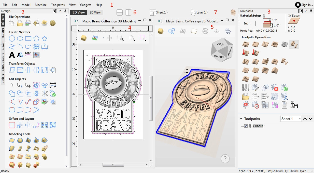 设计和编程数控软件 Vectric Aspire 12.503 (x64)