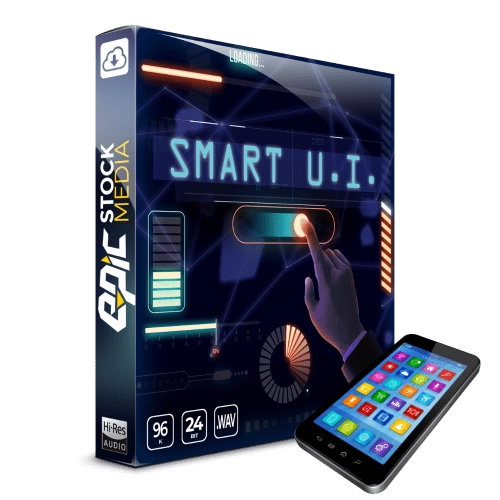 智能 UI 现代用户界面音效Epic Stock Media - Smart UI