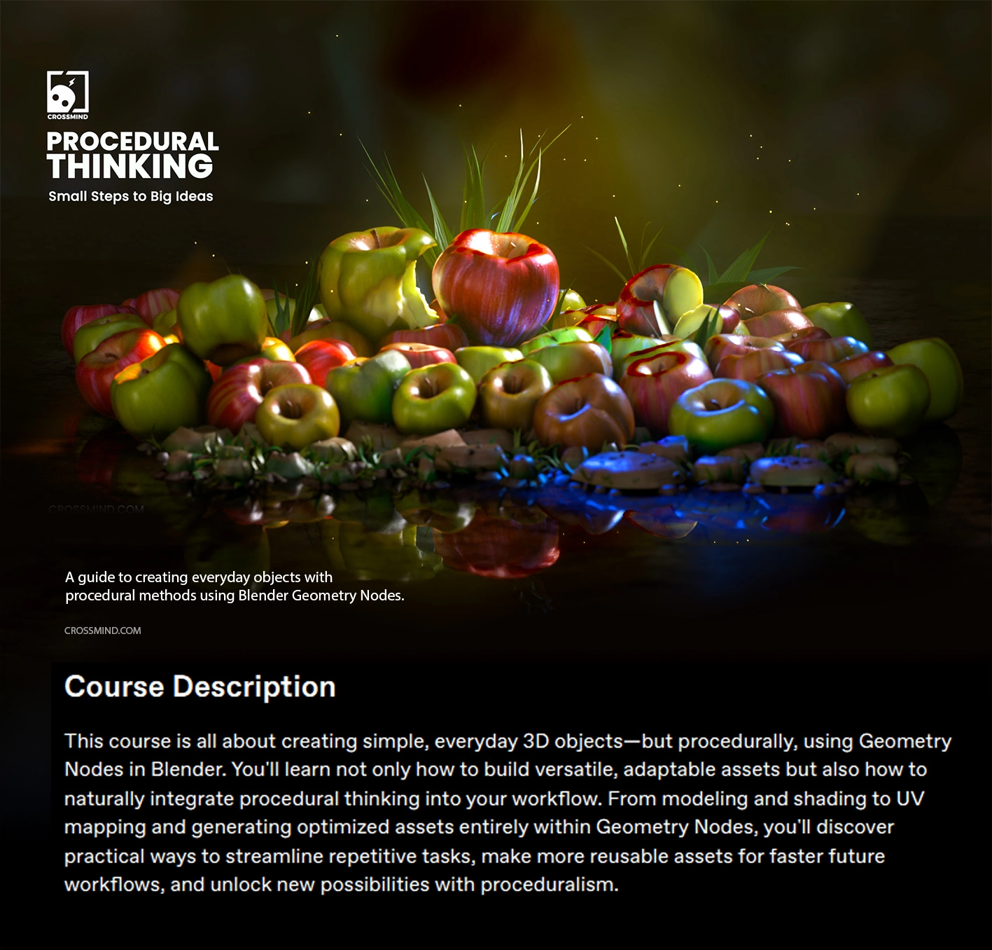 程序化思维 / Blender 3D - 小步骤成就大创意