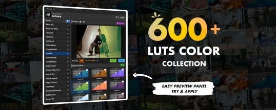 600+AE滤镜预设 LutLens