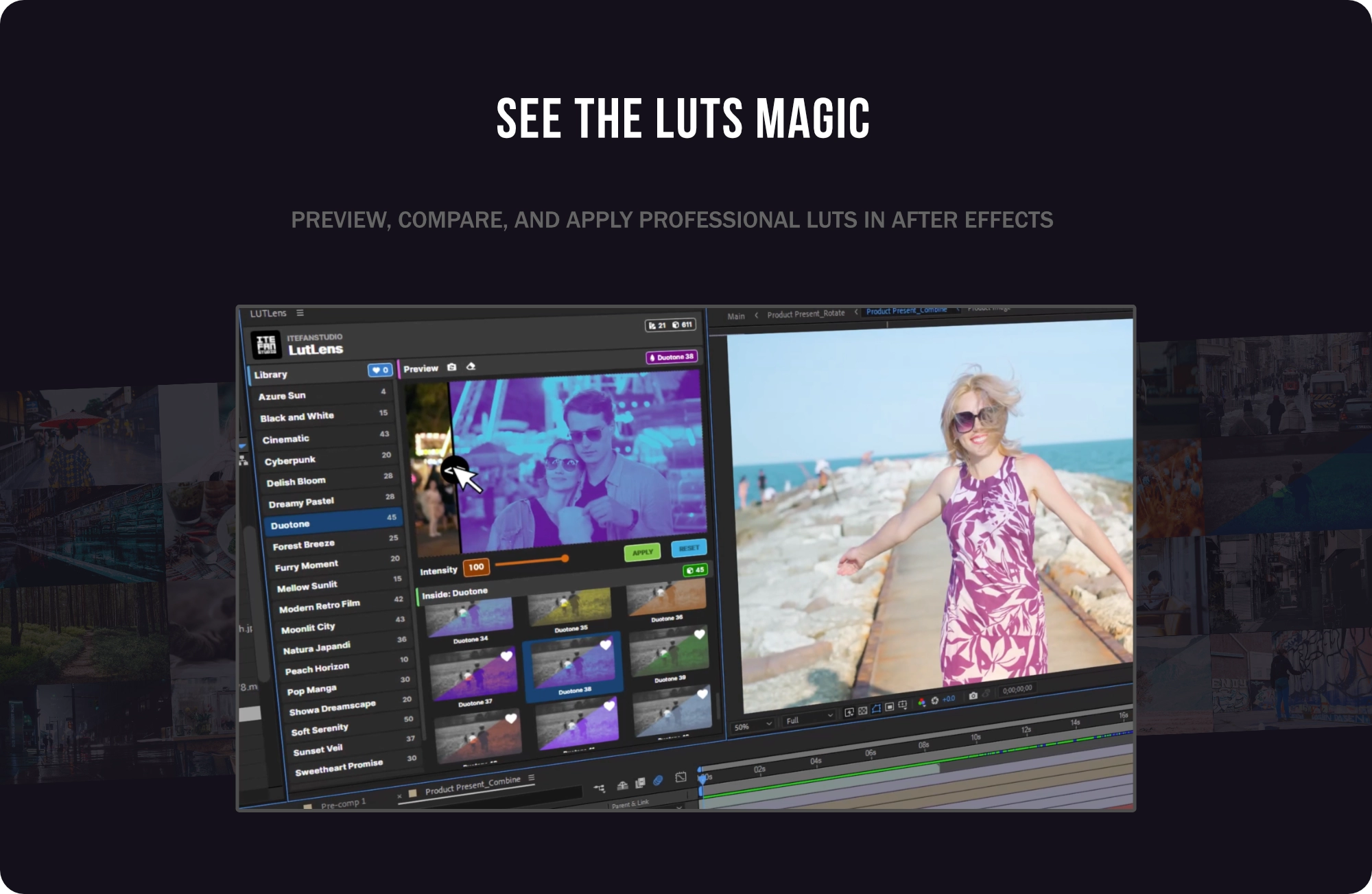 600+AE滤镜预设 LutLens