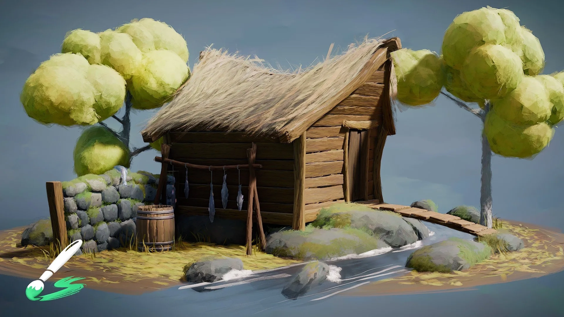 Blender笔触工具插件 Brushstroke Tools v1.1.2