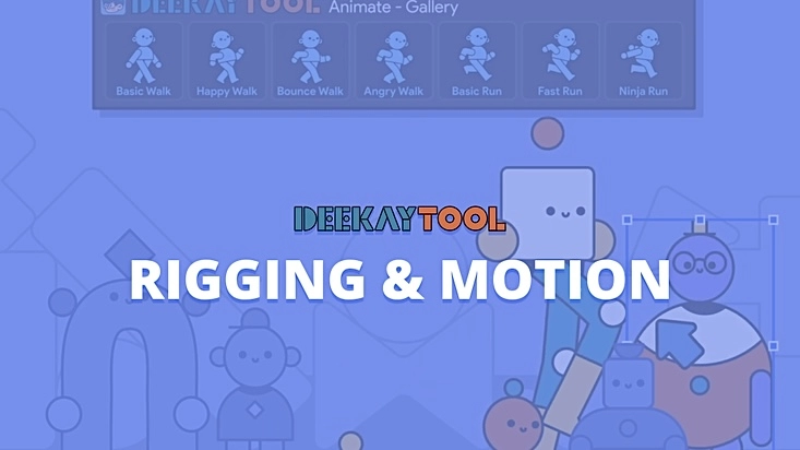 角色绑定动画教程 Deekay Rigging & Motion
