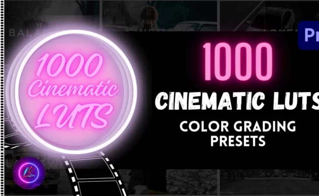 Premiere Pro的1000电影Luts颜色预设包