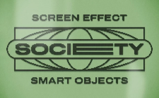 LCD屏幕文字和徽标效果