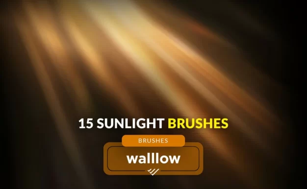 光滑、细腻、逼真的阳光 Photoshop 笔刷