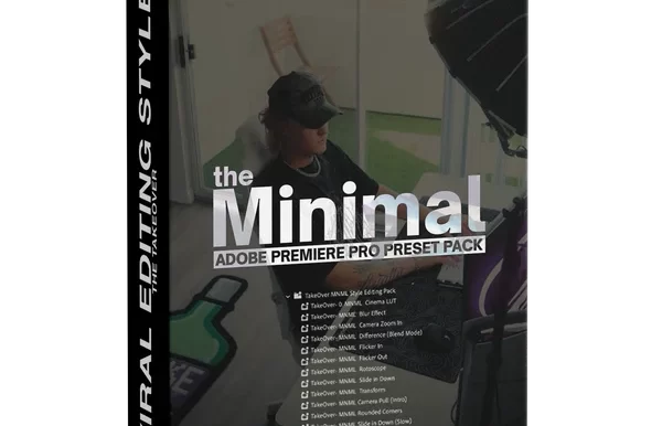 Premiere Pro预设工具包 ChrisBoustedt – The Minimal Preset Pack – Premiere PRO