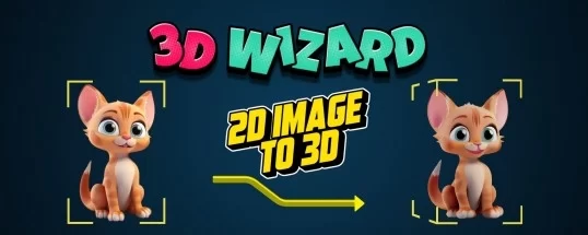 2D图像转换为3D模型插件 Aescripts – 3D Wizard v1.2