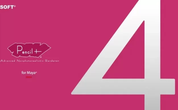 maya铅笔线条插件 Pencil+ 4.2.3 (Maya 2020-2025)