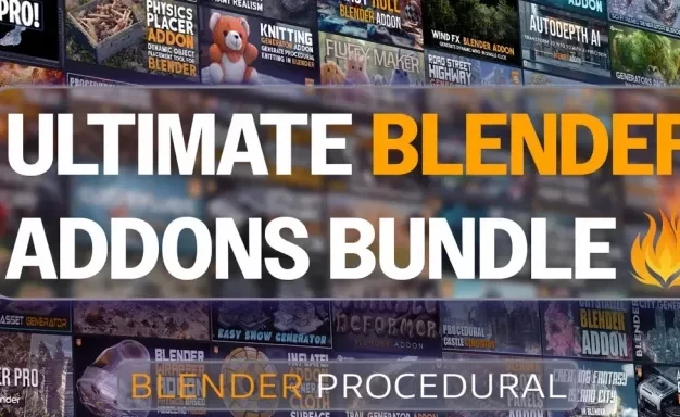 Blender插件包  Addons Bundle 2025年3月24日