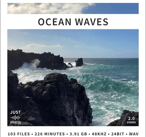 各种海浪音效Ocean Waves Just Sound Effects
