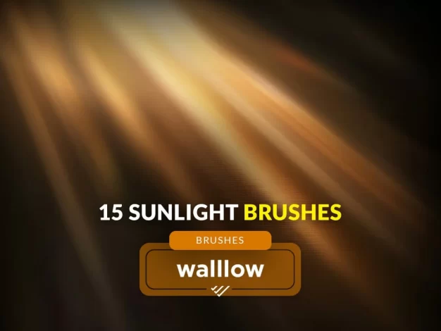 光滑、细腻、逼真的阳光 Photoshop 笔刷