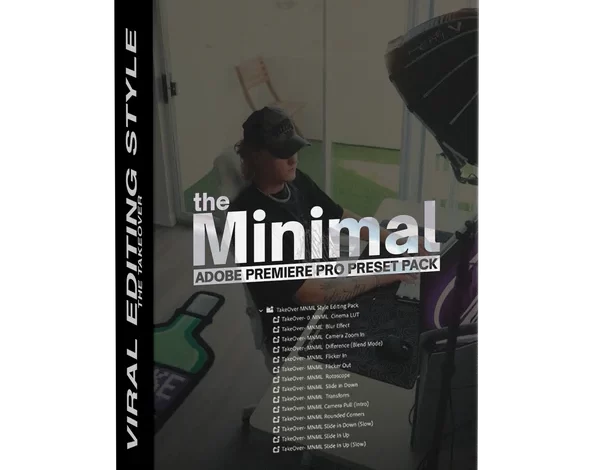 Premiere Pro预设工具包 ChrisBoustedt – The Minimal Preset Pack – Premiere PRO