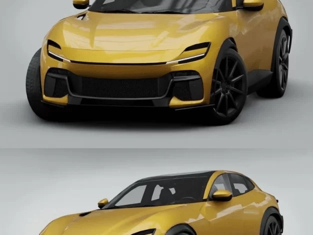 Purosangue 2023 3D模型