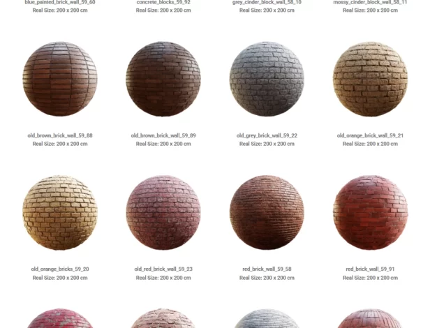 CGAxis-物理8 PBR纹理集合