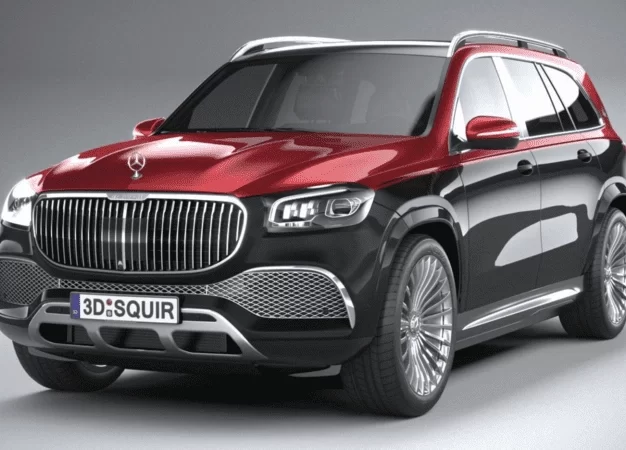 Cgtrader-梅赛德斯-奔驰GLS600迈巴赫2021 3D模型