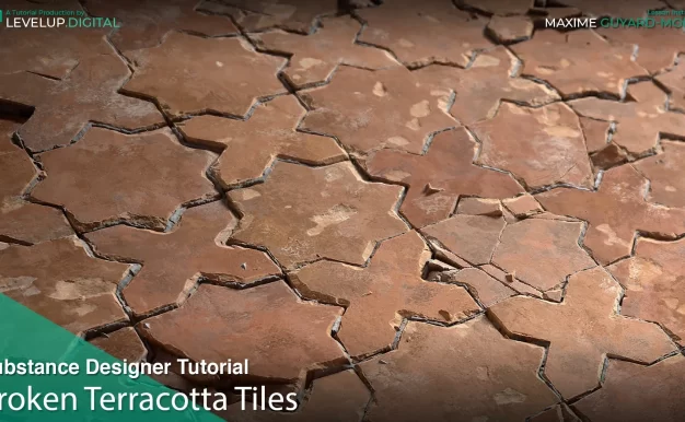  ZBrush破碎的赤土砖雕刻教程