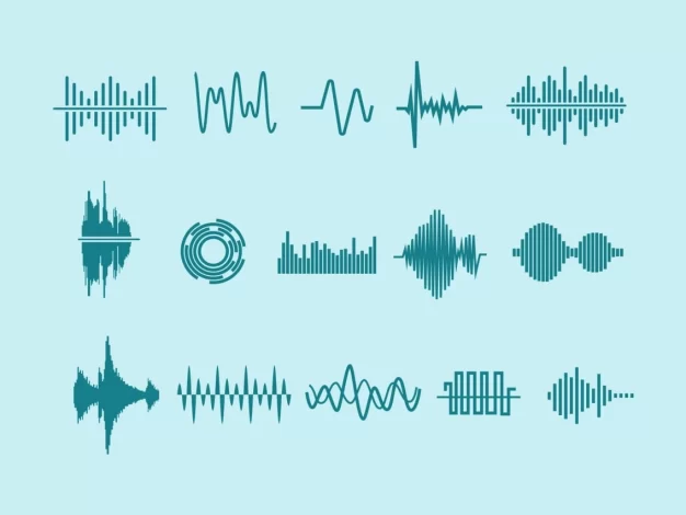 音频信号图标(15个)