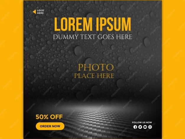 免费时尚instagram帖子电子商务帖子社交媒体帖子模板