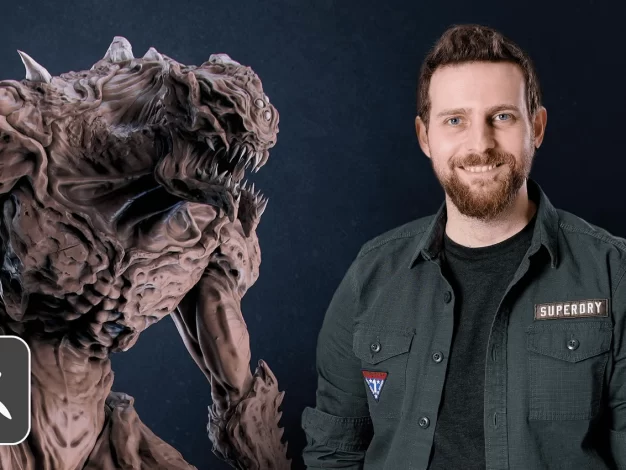 ZBrush 雕刻:从概念艺术到最终生物