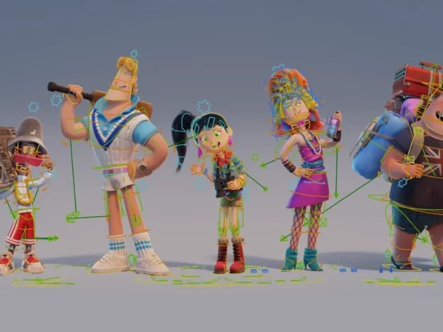 Blender创建绑定3D 角色动画插件 CloudRig v2.1.20 for Blender