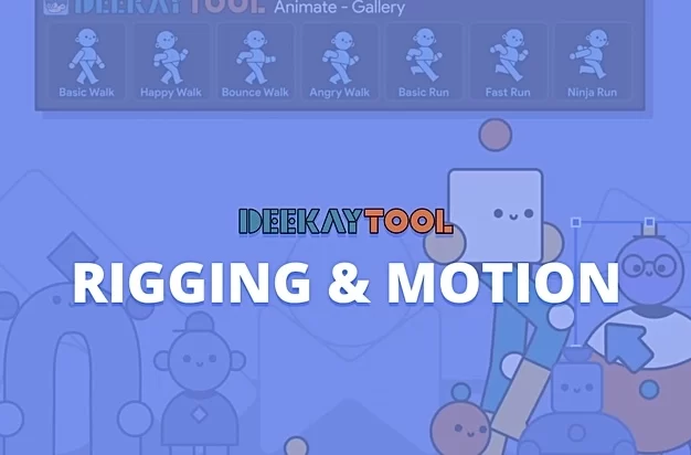角色绑定动画教程 Deekay Rigging & Motion