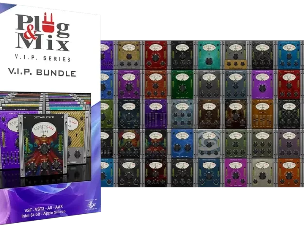 50 个精简音频插件Plug and Mix VIP Bundle 4.0.0 macOS